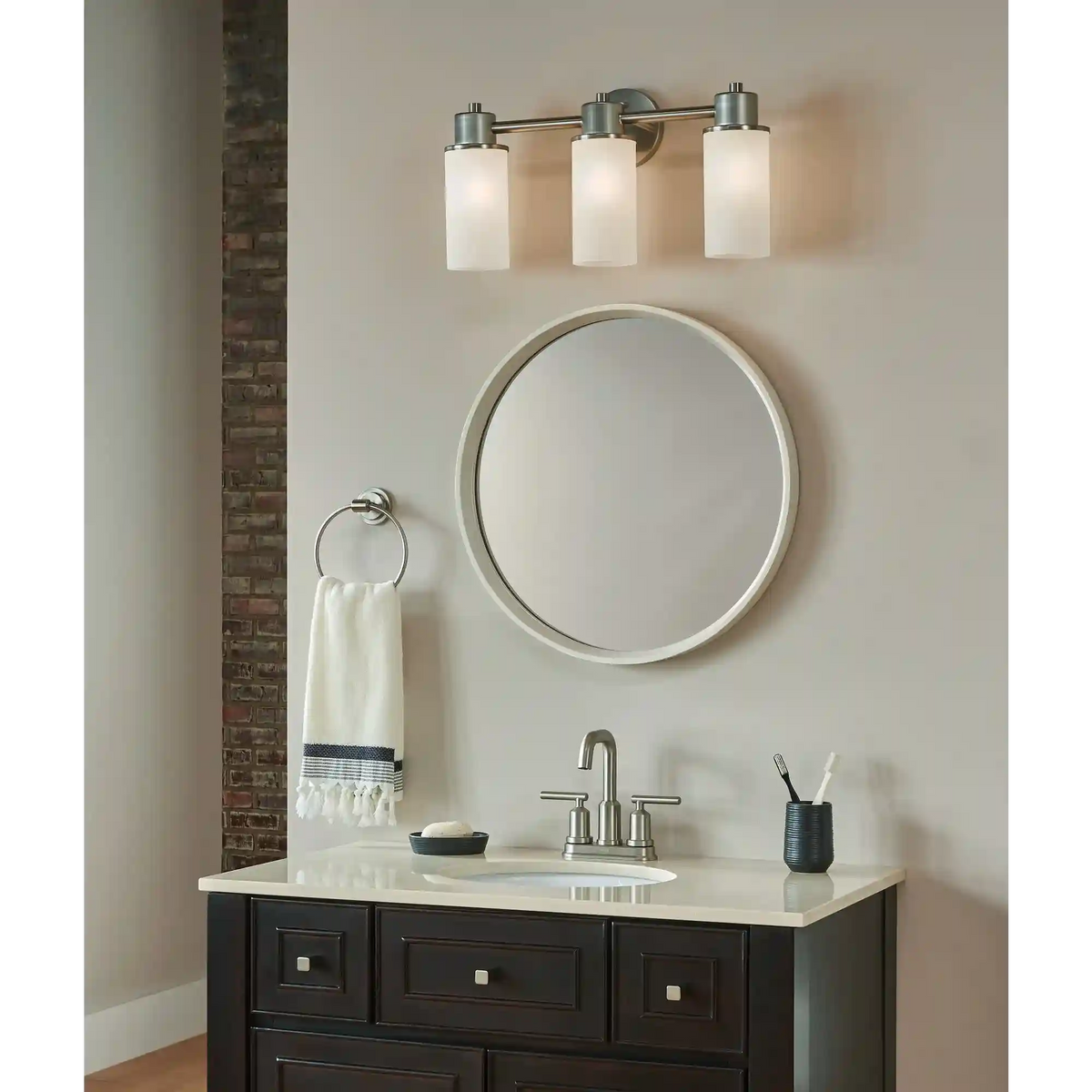 Iso 3-Light Bathroom Vanity Light