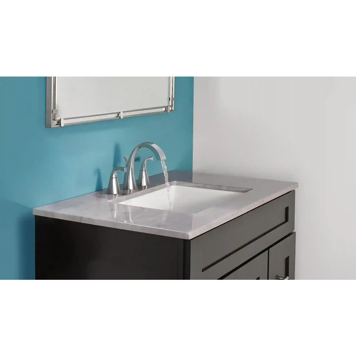 Oxby Two-Handle High Arc Bathroom Faucet