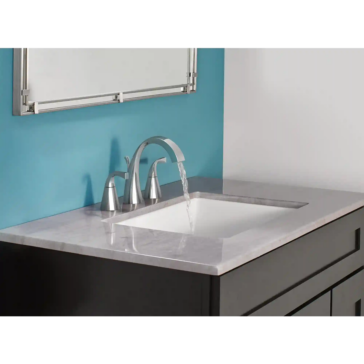 Oxby Two-Handle High Arc Bathroom Faucet