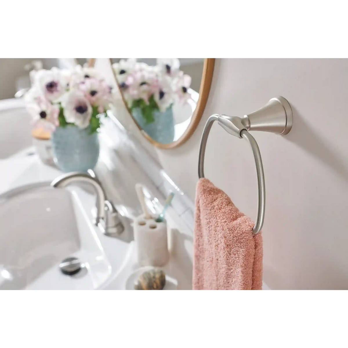 Tiffin Two-Handle High Arc Bathroom Faucet