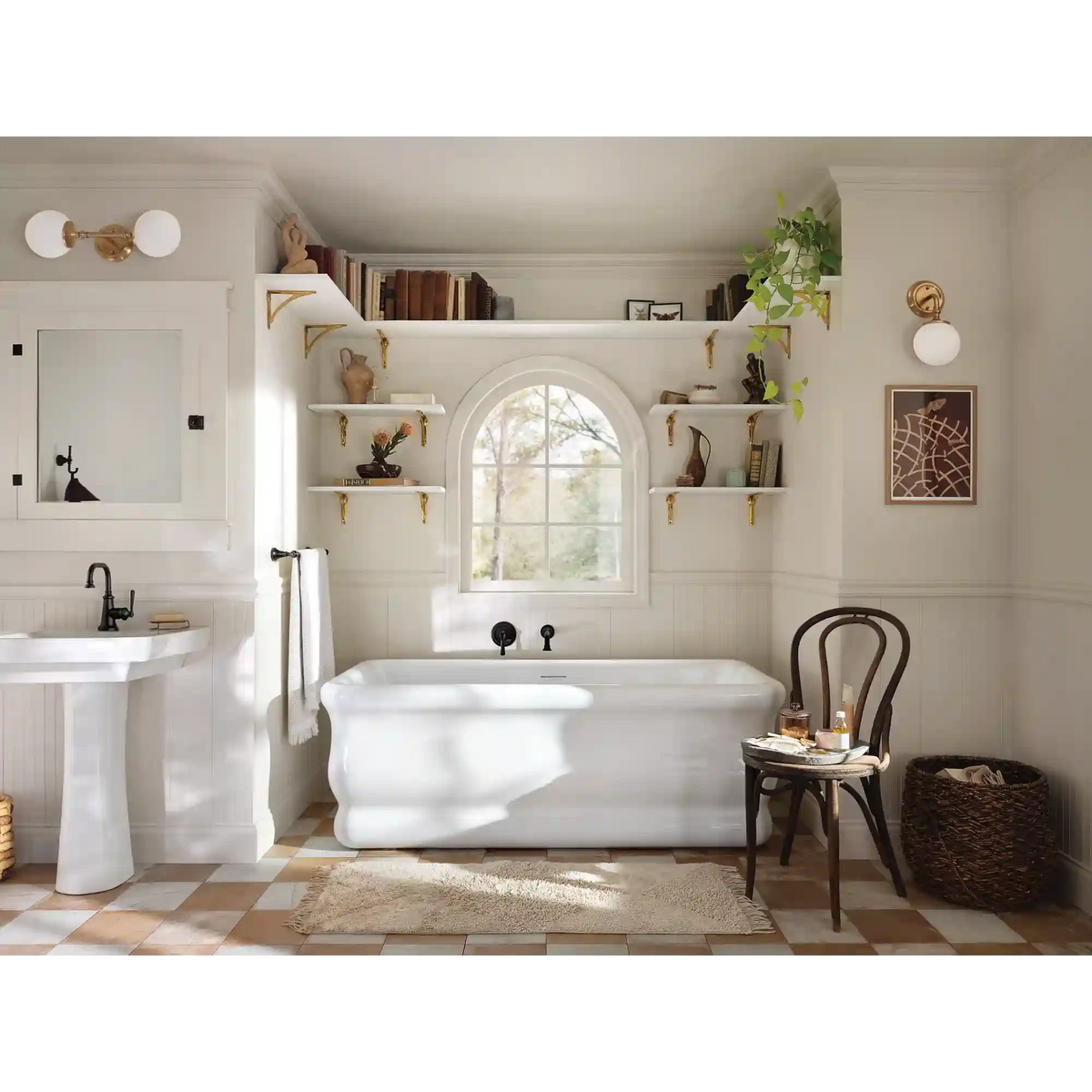 Colinet One-Handle High Arc Bathroom Faucet