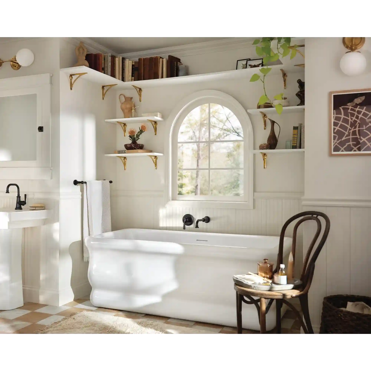 Colinet One-Handle High Arc Bathroom Faucet