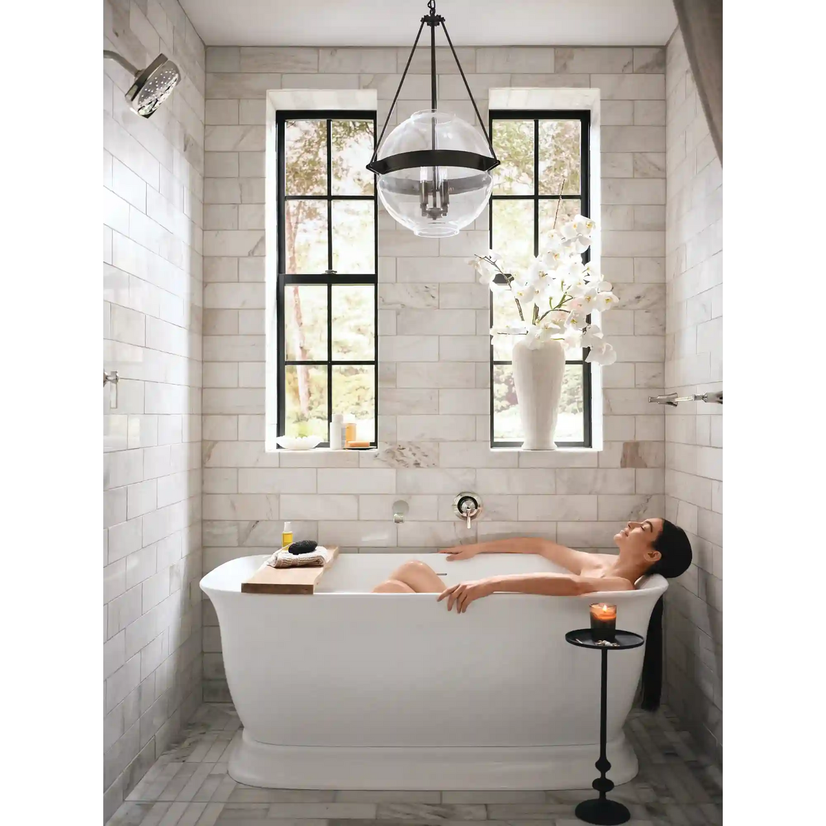 Flara One-Handle Non Diverter Wallmount Tub Filler