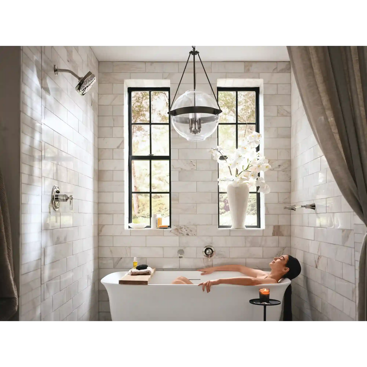 Flara One-Handle Non Diverter Wallmount Tub Filler