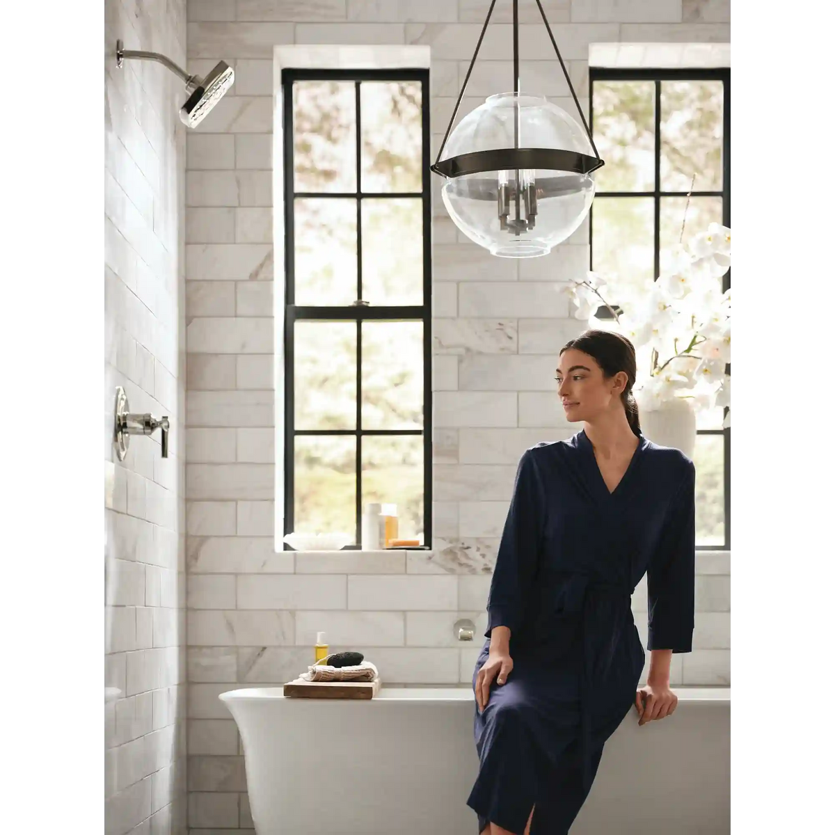 Flara One-Handle Non Diverter Wallmount Tub Filler
