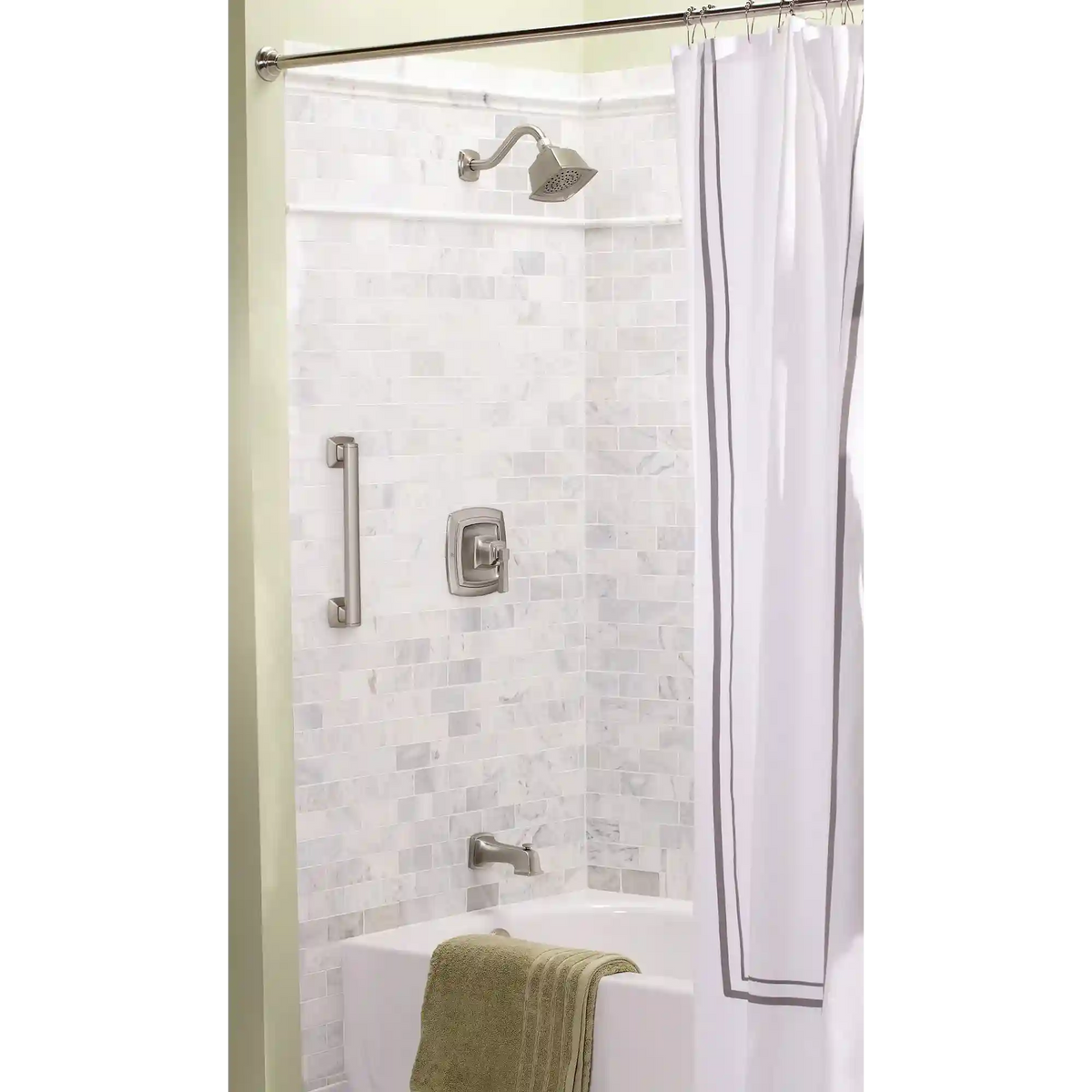 Chrome 16" grab bar
