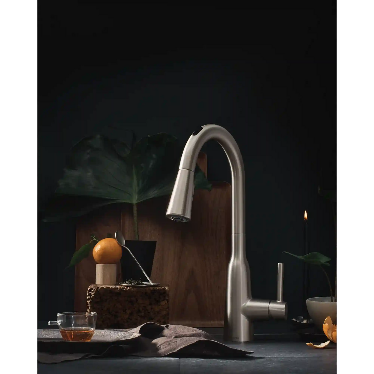 Zyla Smart Kitchen Faucet One-Handle Pulldown