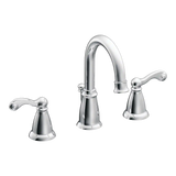 Traditional Two-Handle High Arc Bathroom Faucet