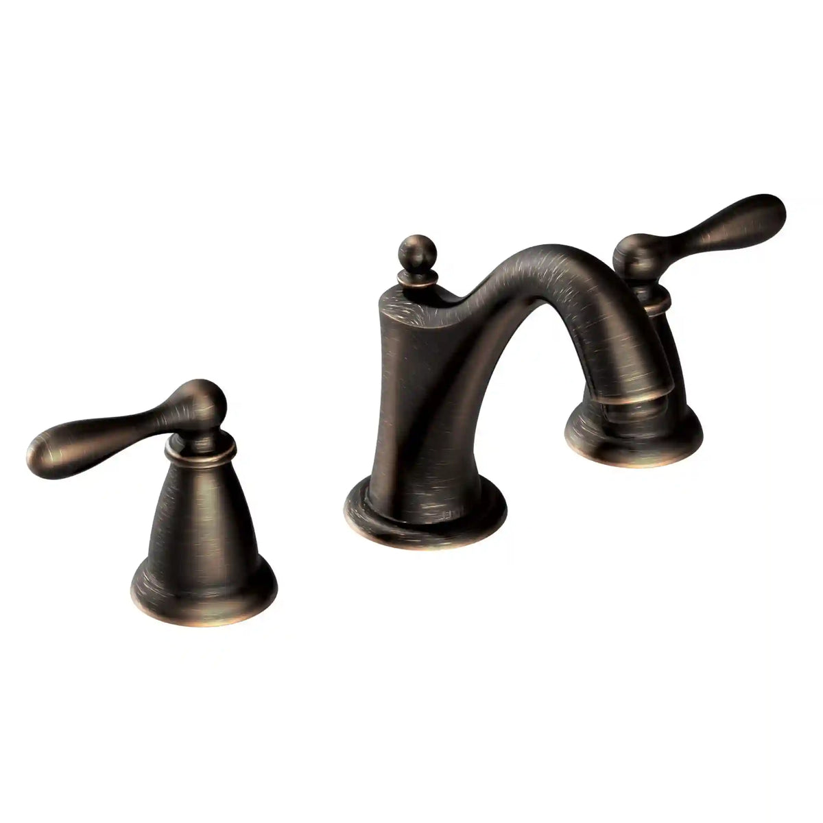 Caldwell Two-Handle High Arc Bathroom Faucet