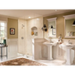 Caldwell Chrome two-handle high arc bathroom faucet