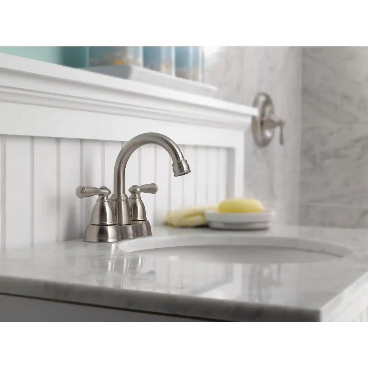 Banbury Two-Handle High Arc Bathroom Faucet