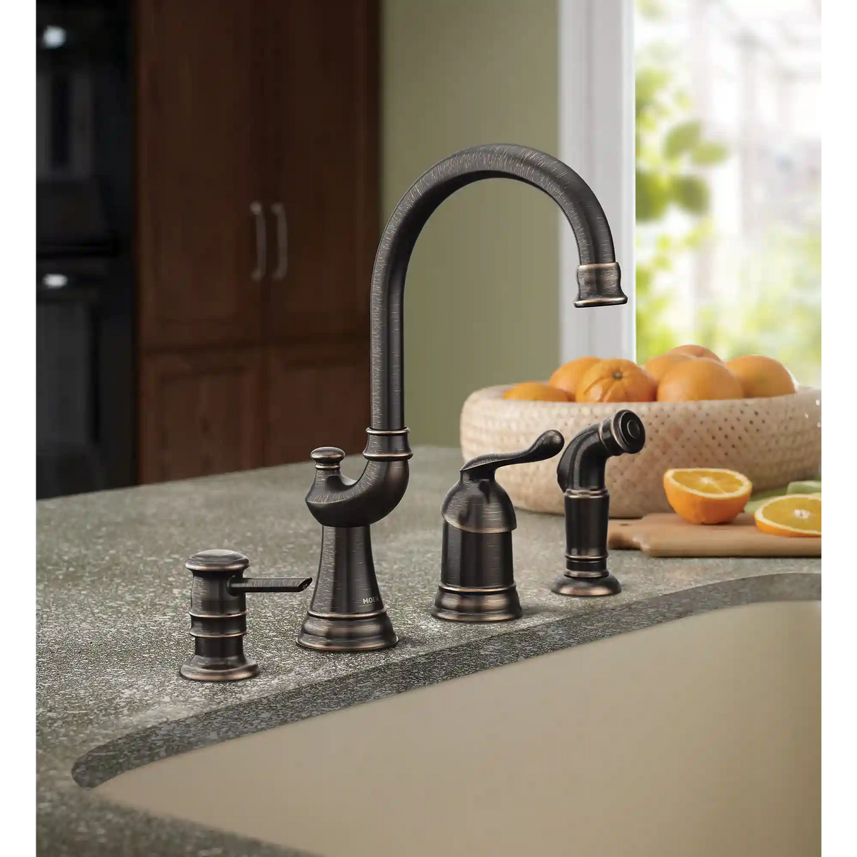 Muirfield One-Handle High Arc Kitchen Faucet
