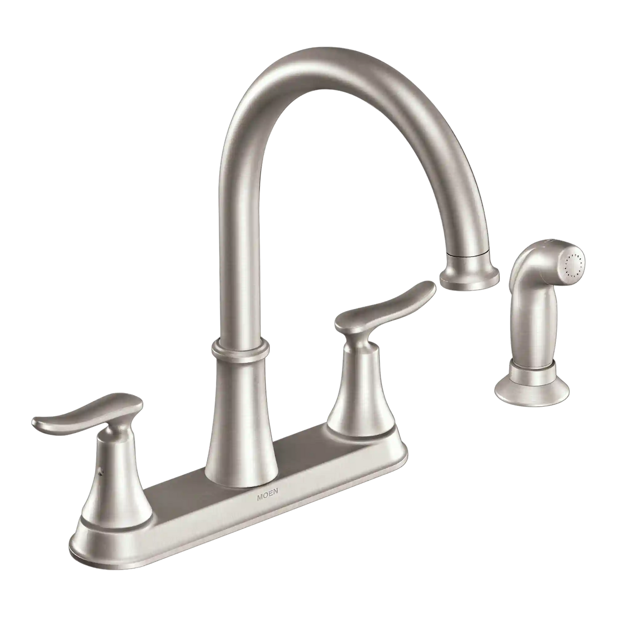 Solidad Two-Handle High Arc Kitchen Faucet