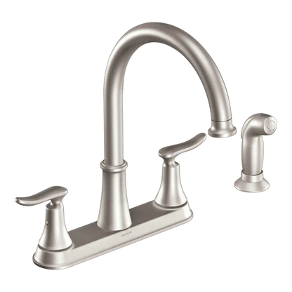 Solidad Two-Handle High Arc Kitchen Faucet
