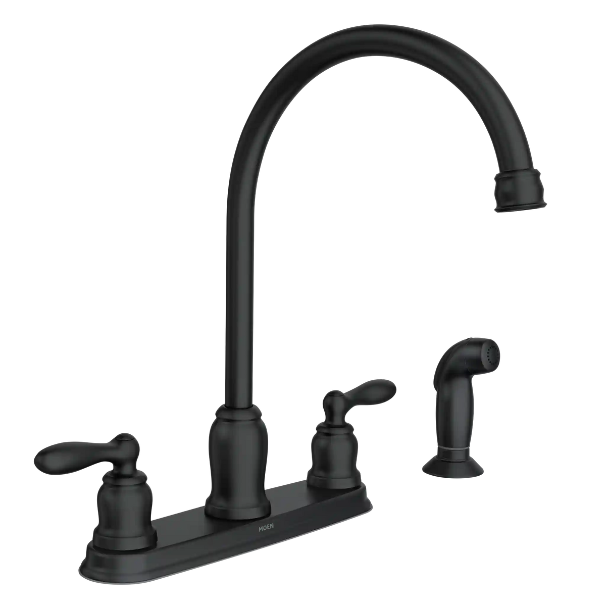 Caldwell Two-Handle High Arc Kitchen Faucet