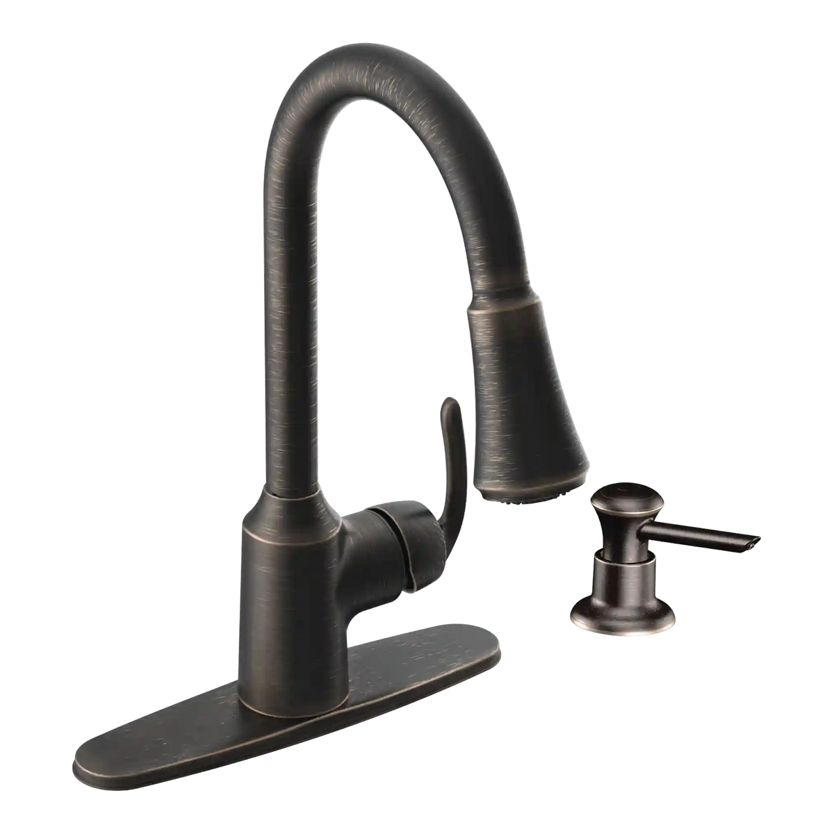 Bayhill One-Handle High Arc Pulldown Kitchen Faucet
