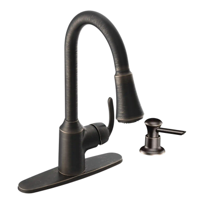 Bayhill One-Handle High Arc Pulldown Kitchen Faucet