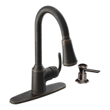Bayhill One-Handle High Arc Pulldown Kitchen Faucet