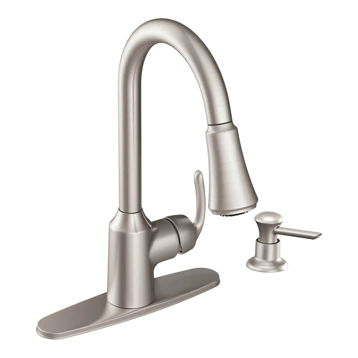 Bayhill One-Handle High Arc Pulldown Kitchen Faucet