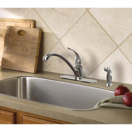 Torrance One-Handle Low Arc Kitchen Faucet