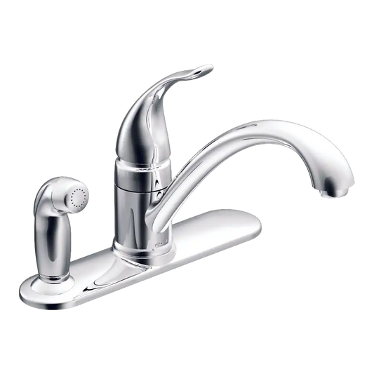 Torrance One-Handle Low Arc Pullout Kitchen Faucet
