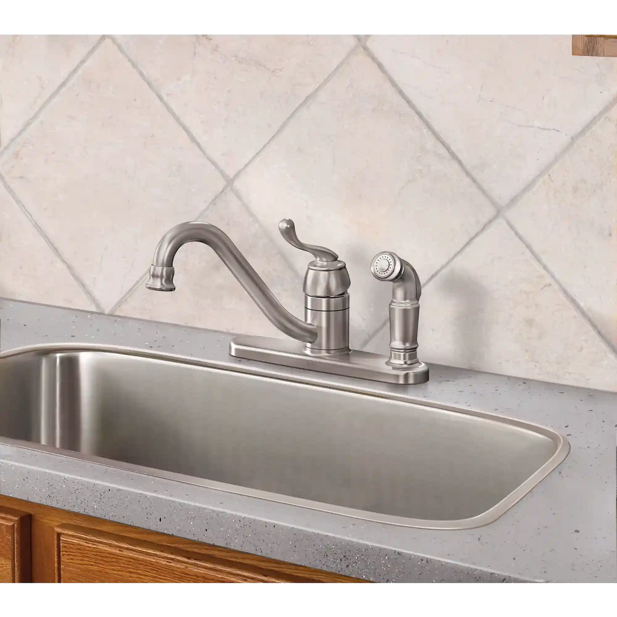 Muirfield One-Handle Low Arc Kitchen Faucet