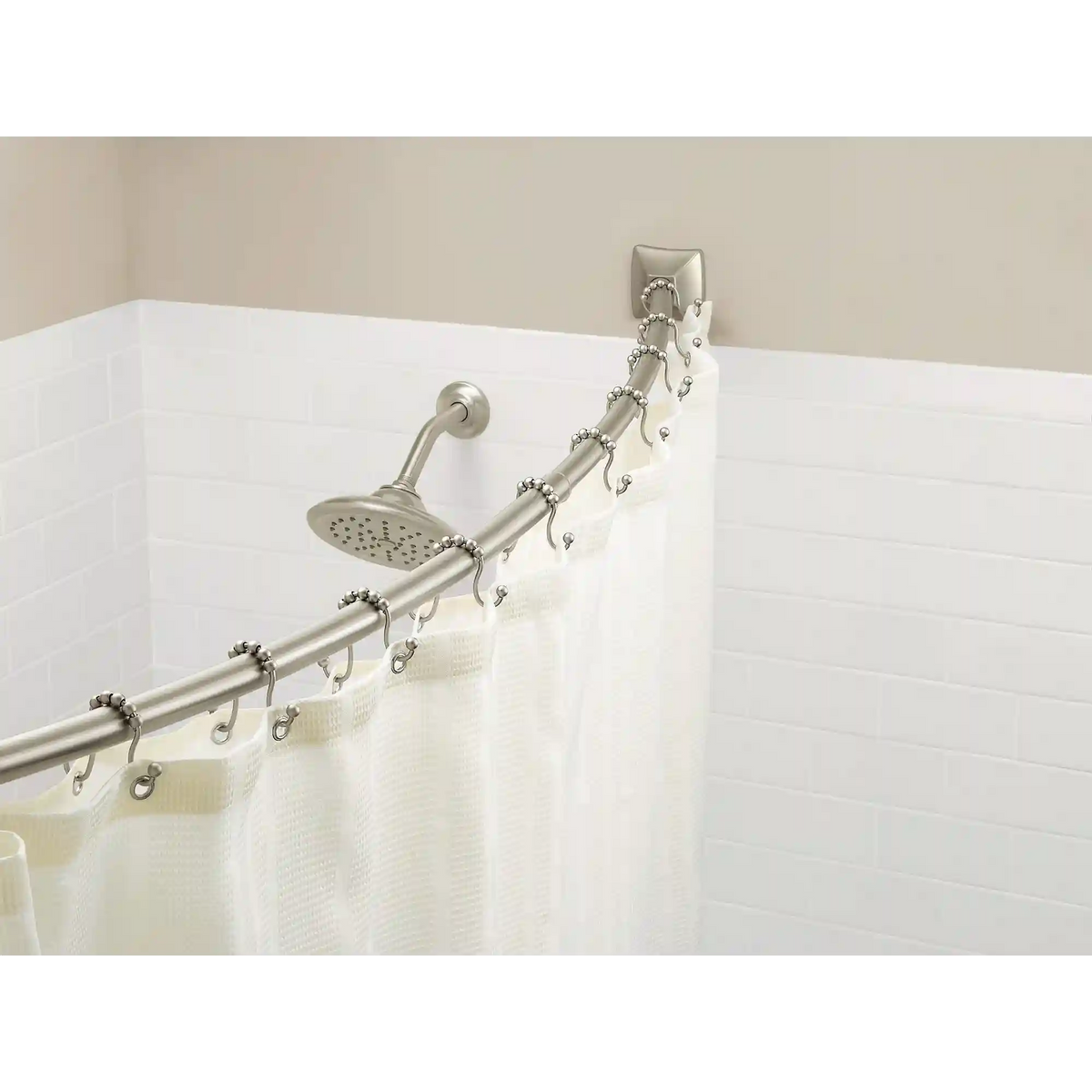 Curved Shower Rods Adjustable Curved Shower Rod