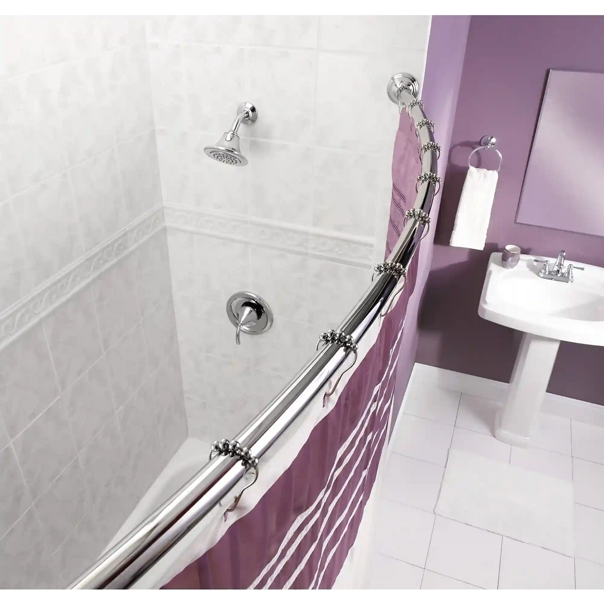 Moen Curved 5' Shower Rod