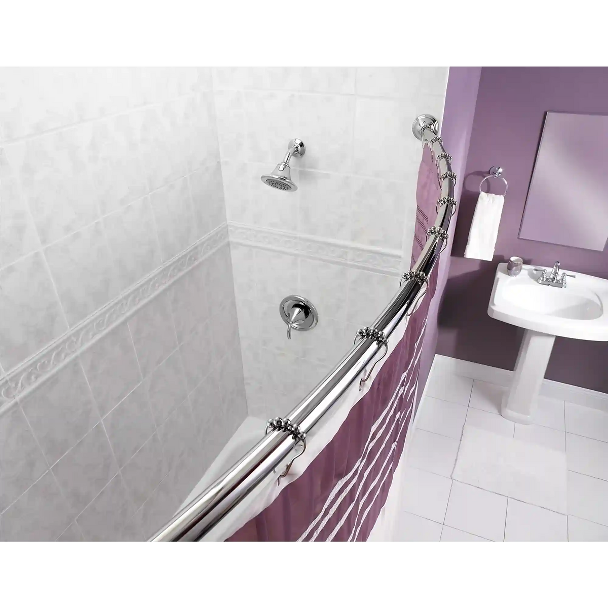 Moen Curved 5' Shower Rod