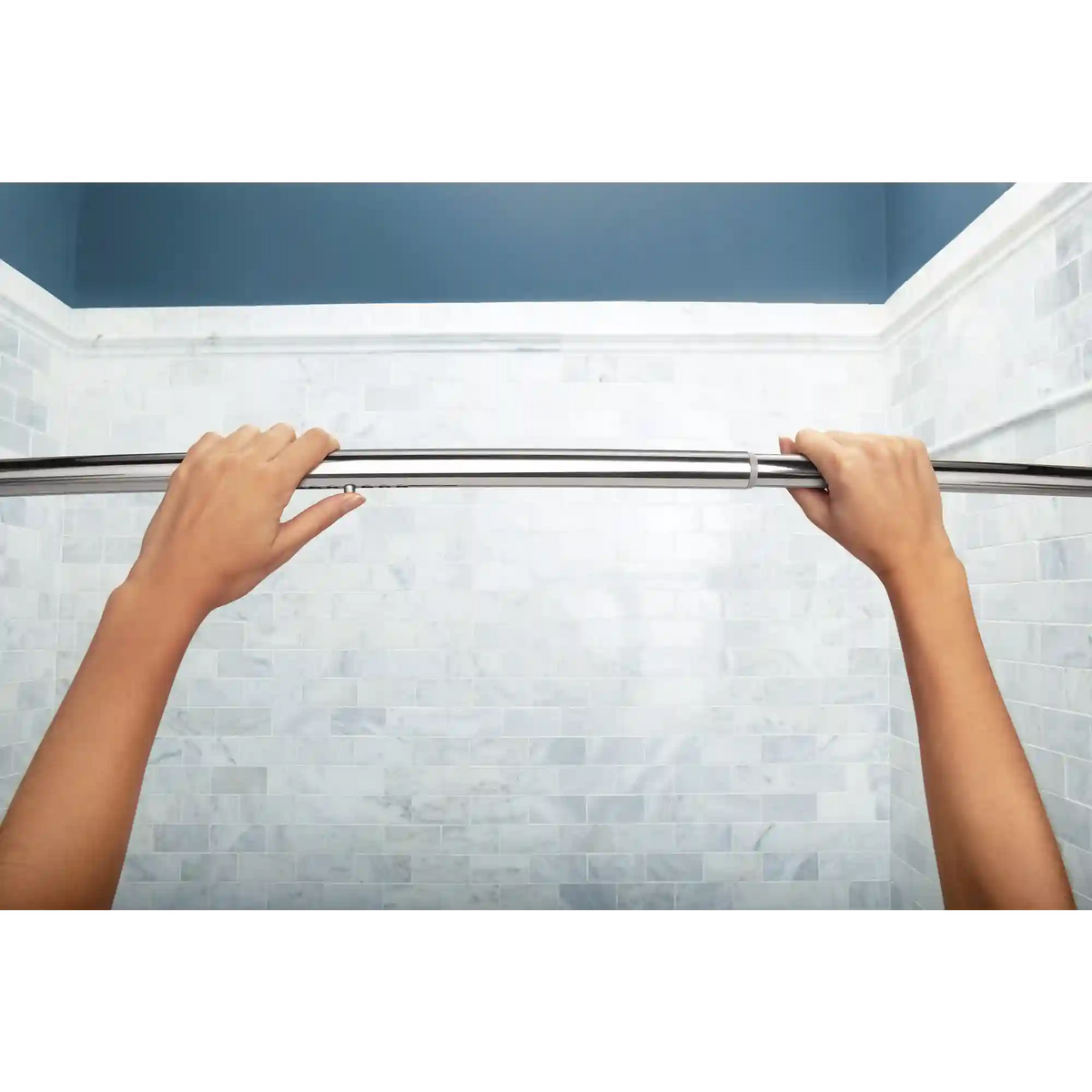 Curved Shower Rods Tension Curved Shower Rod