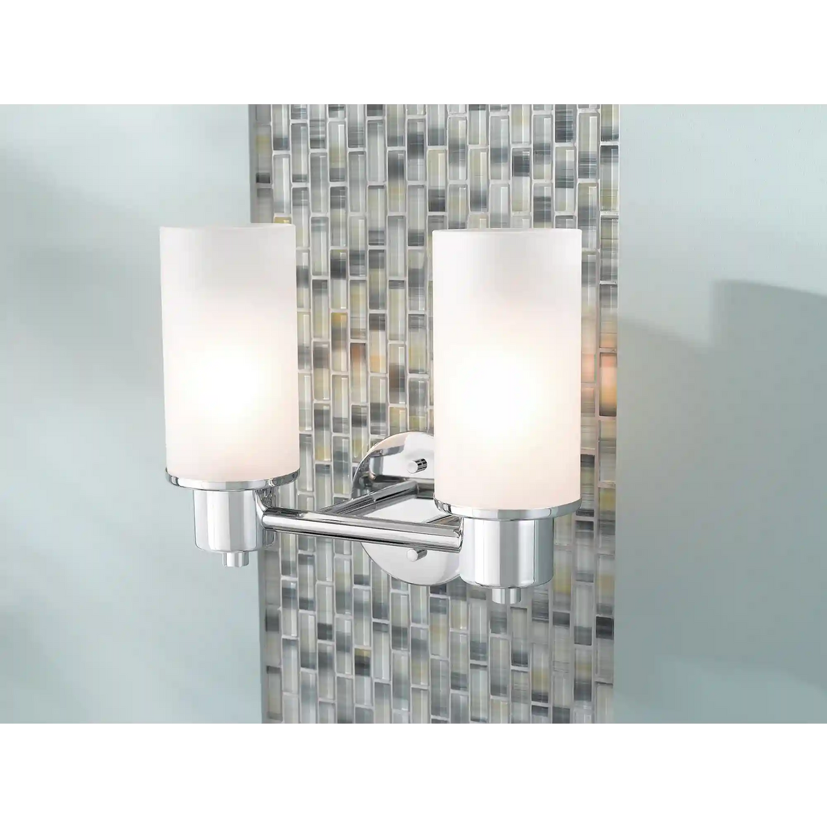 Iso 2-Light Bathroom Vanity Light