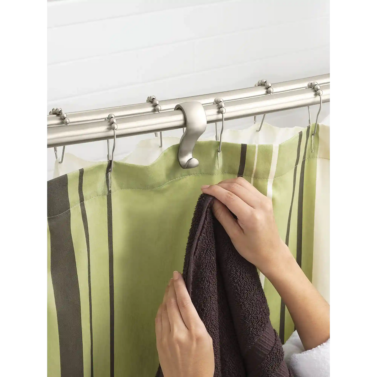 Moen Curved Shower Rods Adjustable Double Curved Shower Rod