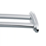 Moen Curved Shower Rods Adjustable Double Curved Shower Rod
