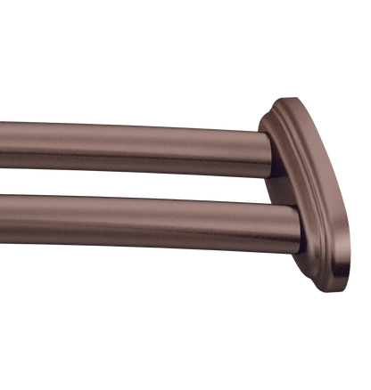Moen Chrome adjustable curved shower rod