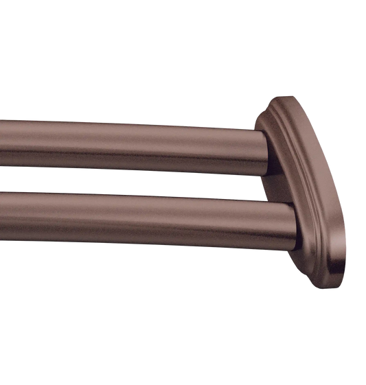 Moen Chrome adjustable curved shower rod