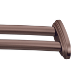 Moen Chrome adjustable curved shower rod