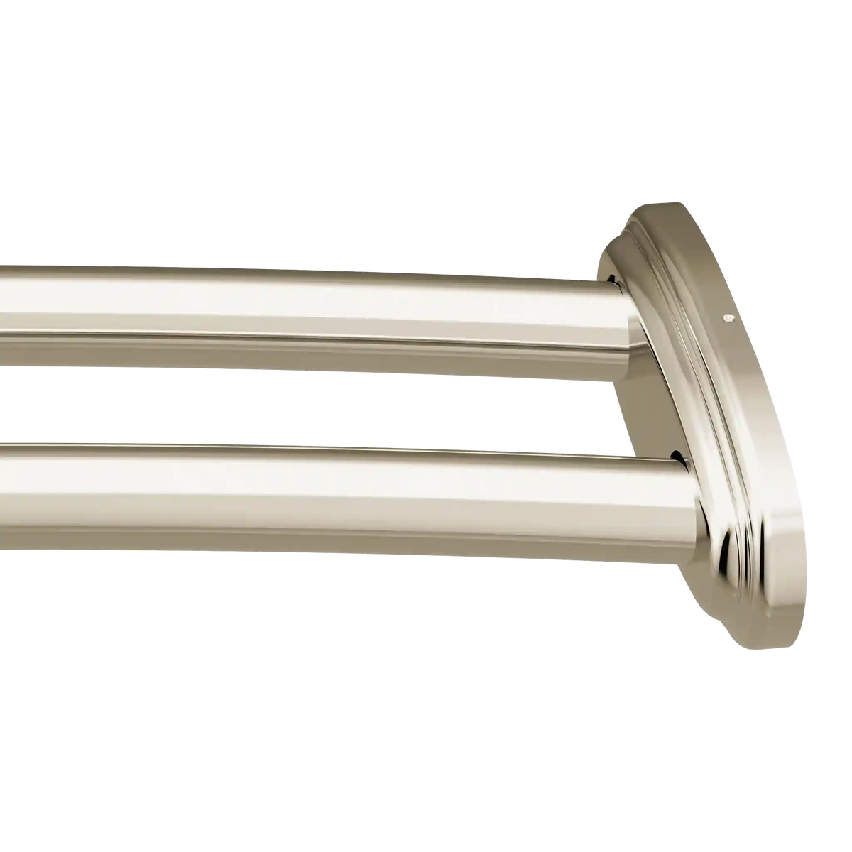 Moen Curved Shower Rods Adjustable Double Curved Shower Rod