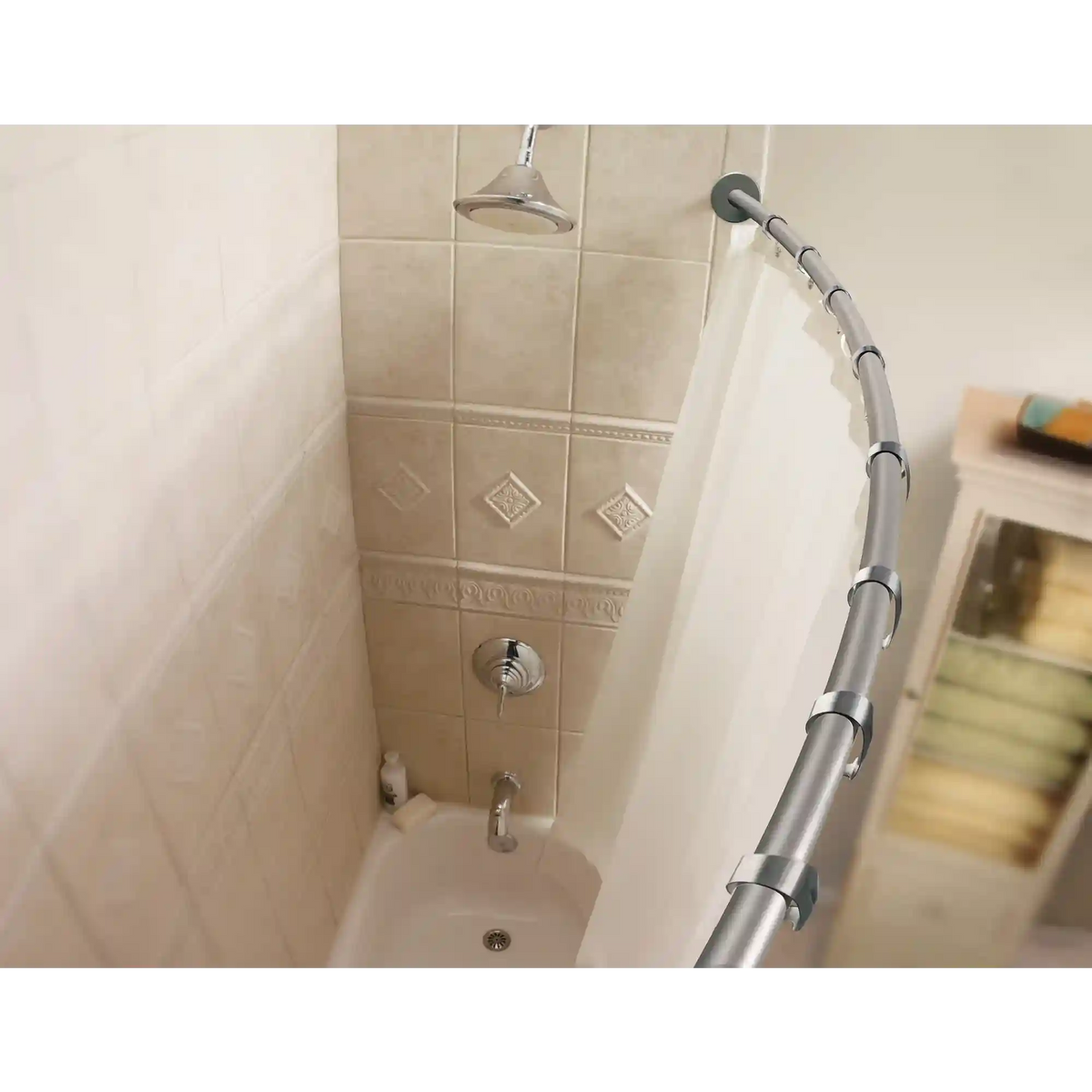 Curved Shower Rods 5' Curved Shower Rod