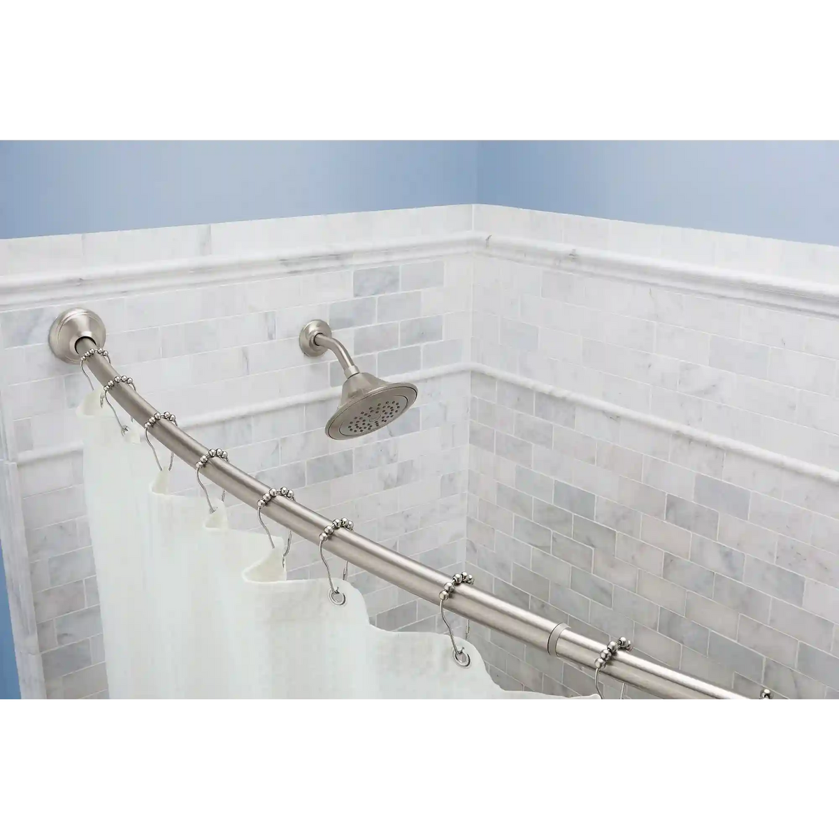 Moen Curved Tension Shower Rod