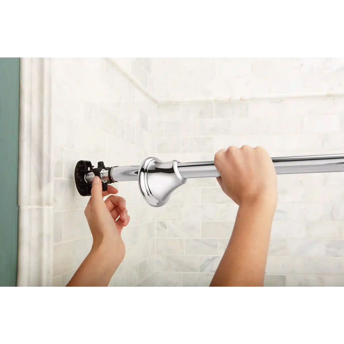 Curved Shower Rods Tension Curved Shower Rod