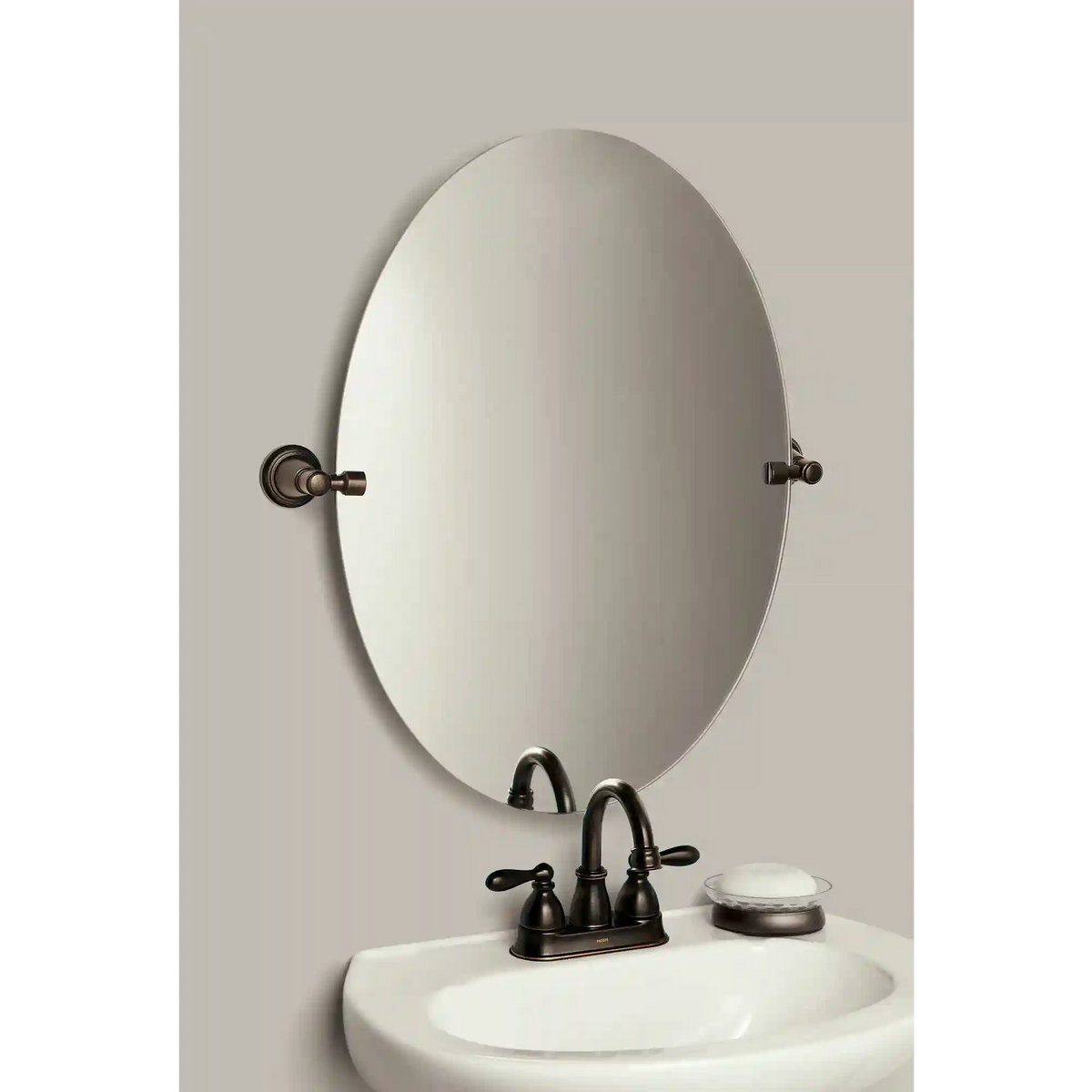 Caldwell Two-Handle High Arc Bathroom Faucet