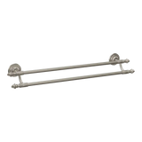 Stockton Chrome 24" double towel bar