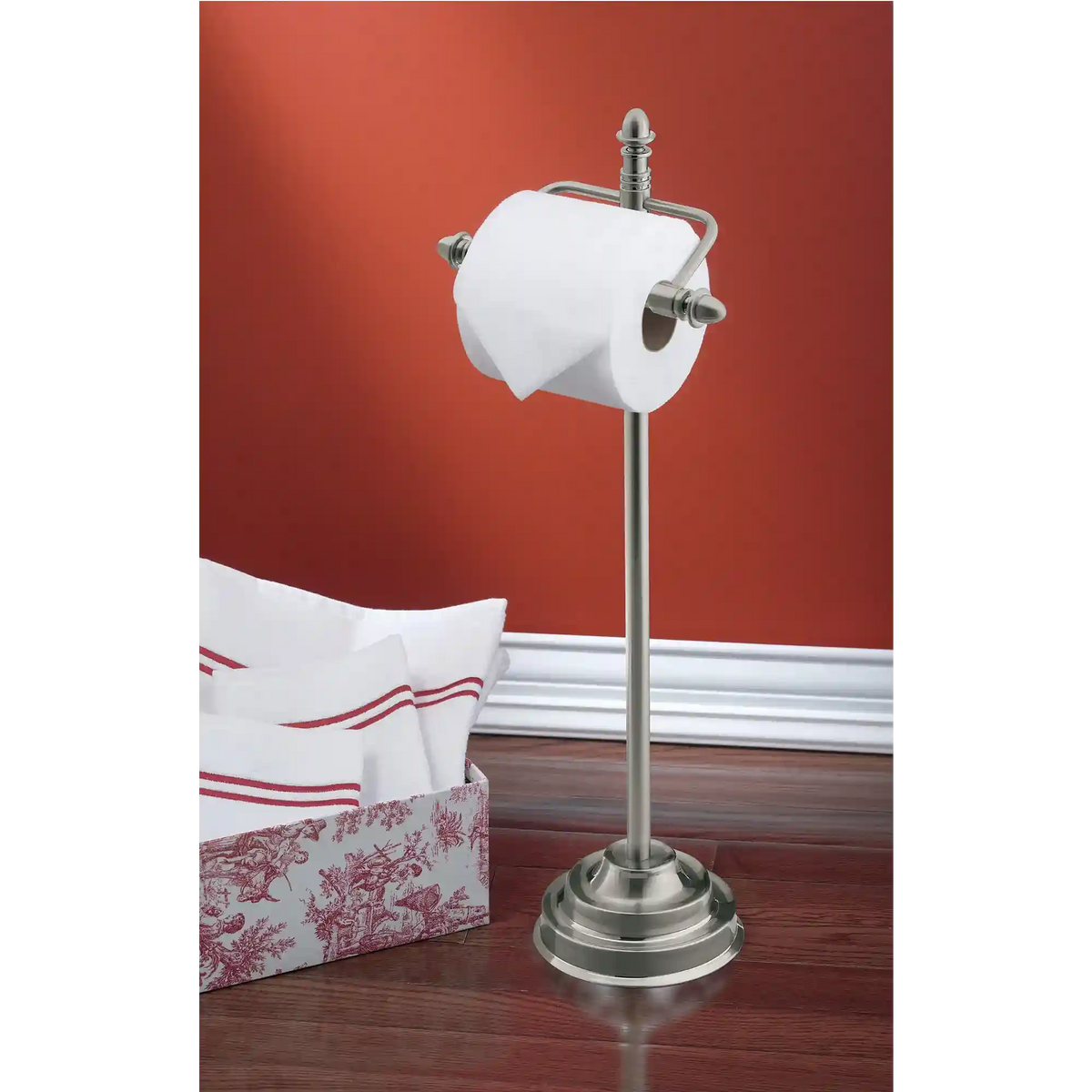 Stockton Chrome pivoting paper holder