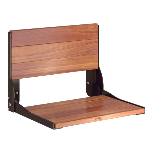 Moen Bath Safety and Teak Folding Shower Seat