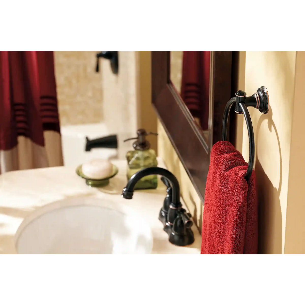 Banbury Two-Handle High Arc Bathroom Faucet