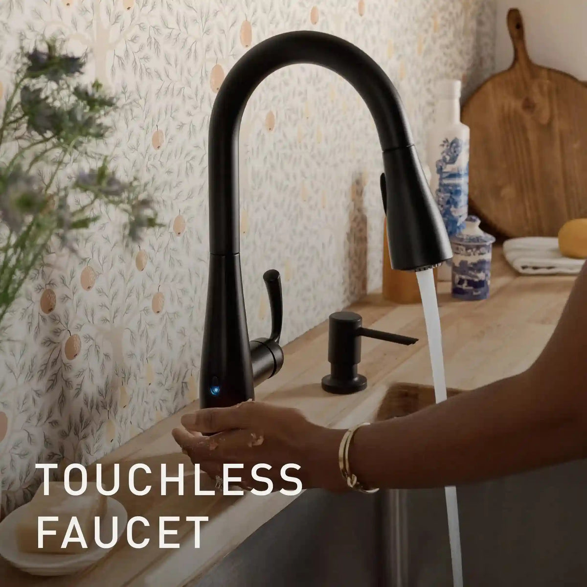 Inara One-Handle High Arc Pulldown Kitchen Faucet
