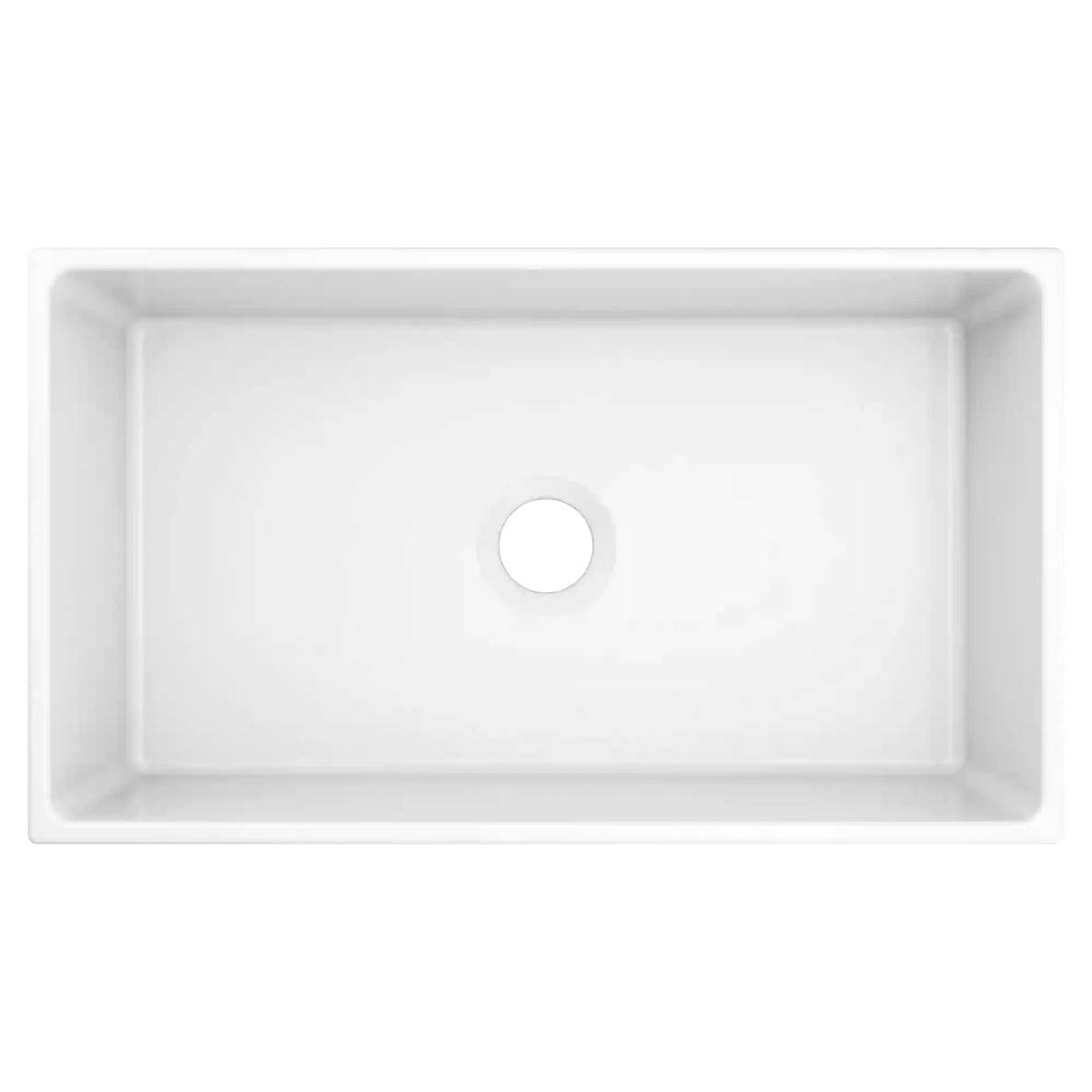 Host 33" Fireclay Undermount Apron Front Single Bowl Sink