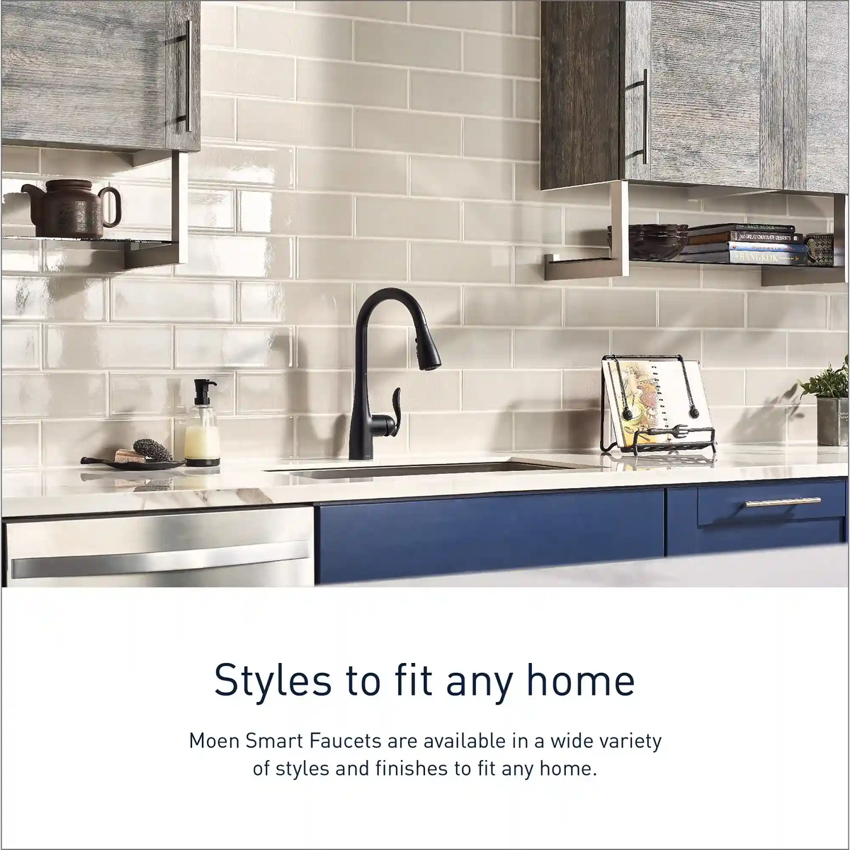 Arbor Smart Faucet Voice Control One-Handle High Arc Pulldown Kitchen Faucet