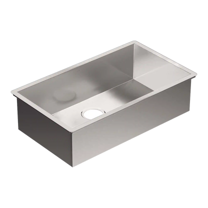 Prep 31" Steel Undermount Single Bowl Sink