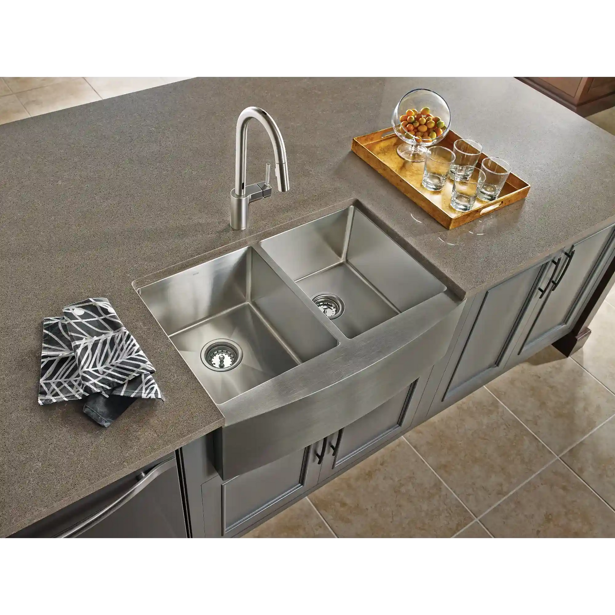 Align One-Handle High Arc MotionSense Dual Sensor Pulldown Kitchen Faucet